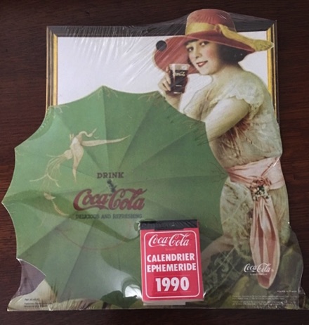 2313-1 € 12,50 coca cola scheurkalender 1990